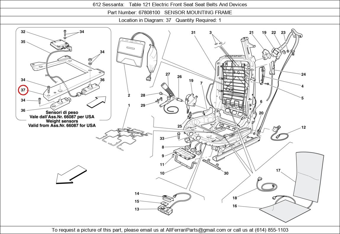 Ferrari Part 67808100