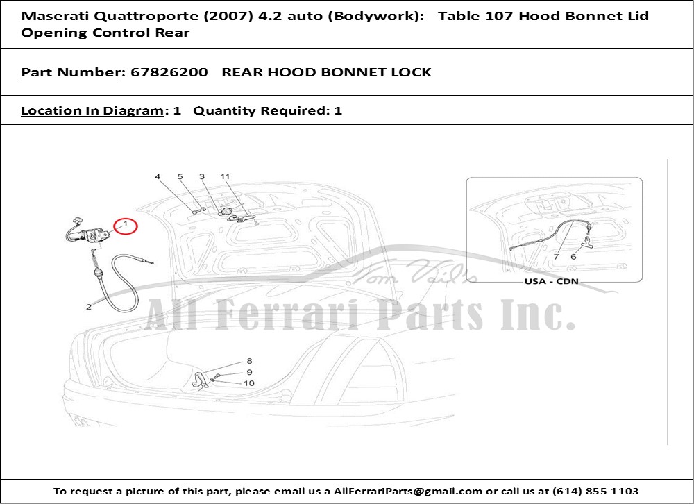 Ferrari Part 67826200