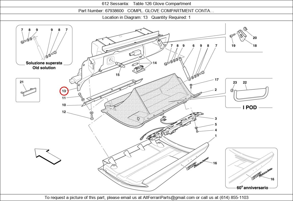 Ferrari Part 67938600