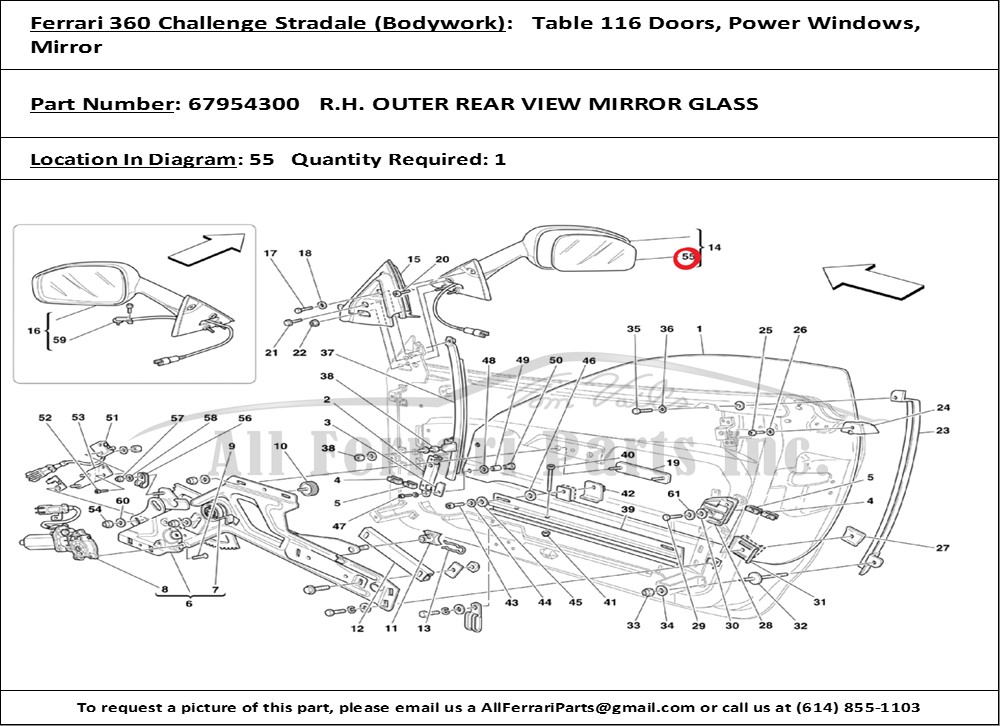 Ferrari Part 67954300