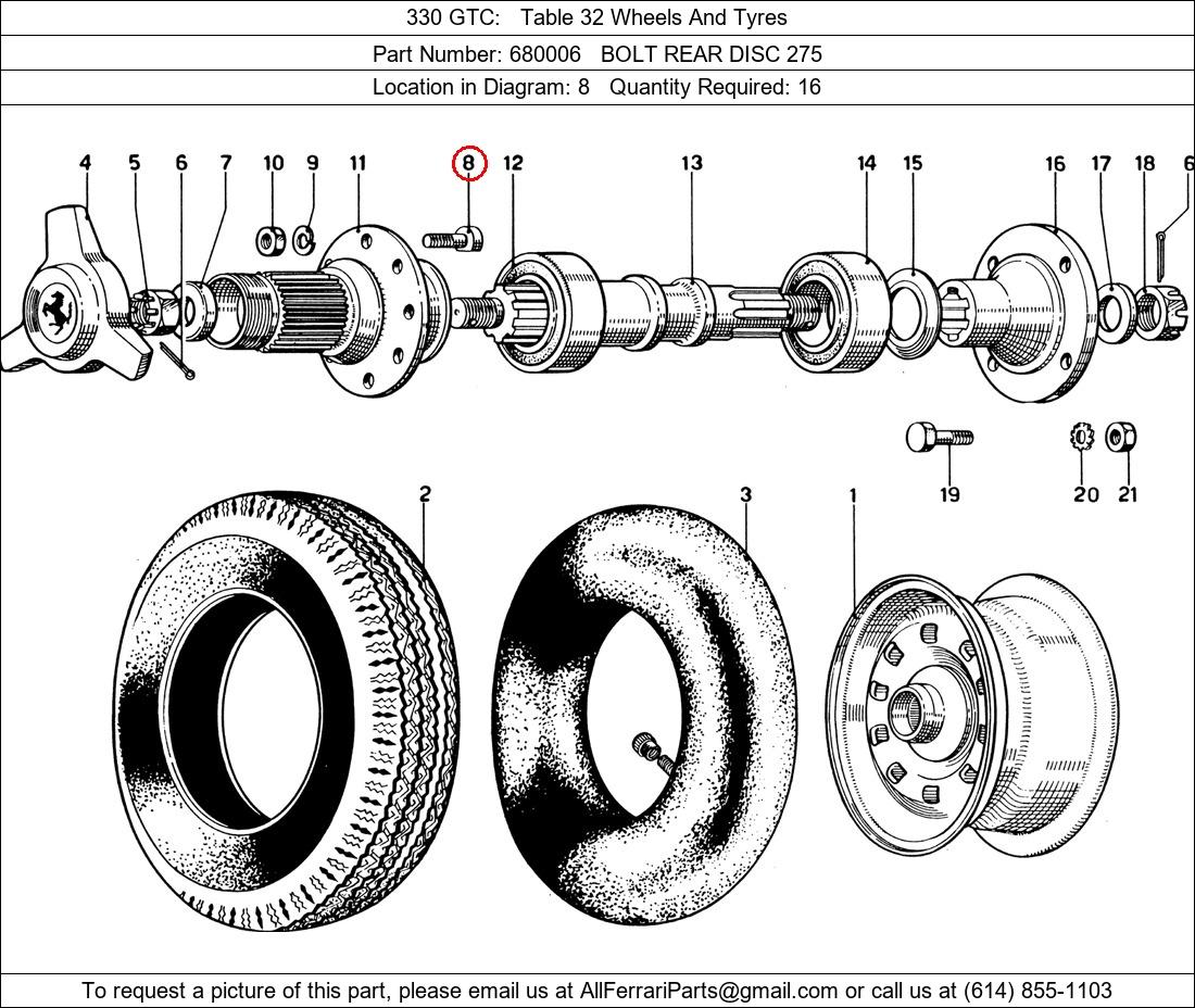 Ferrari Part 680006