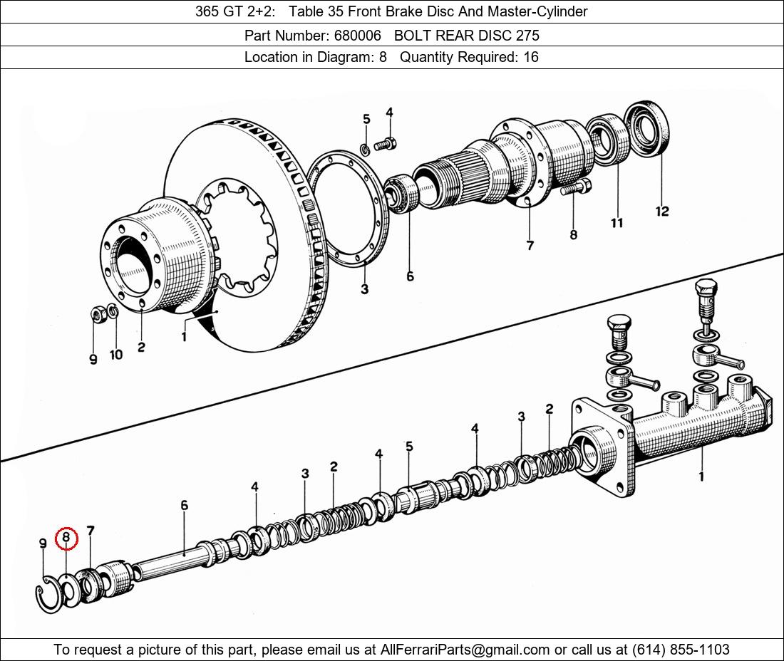 Ferrari Part 680006