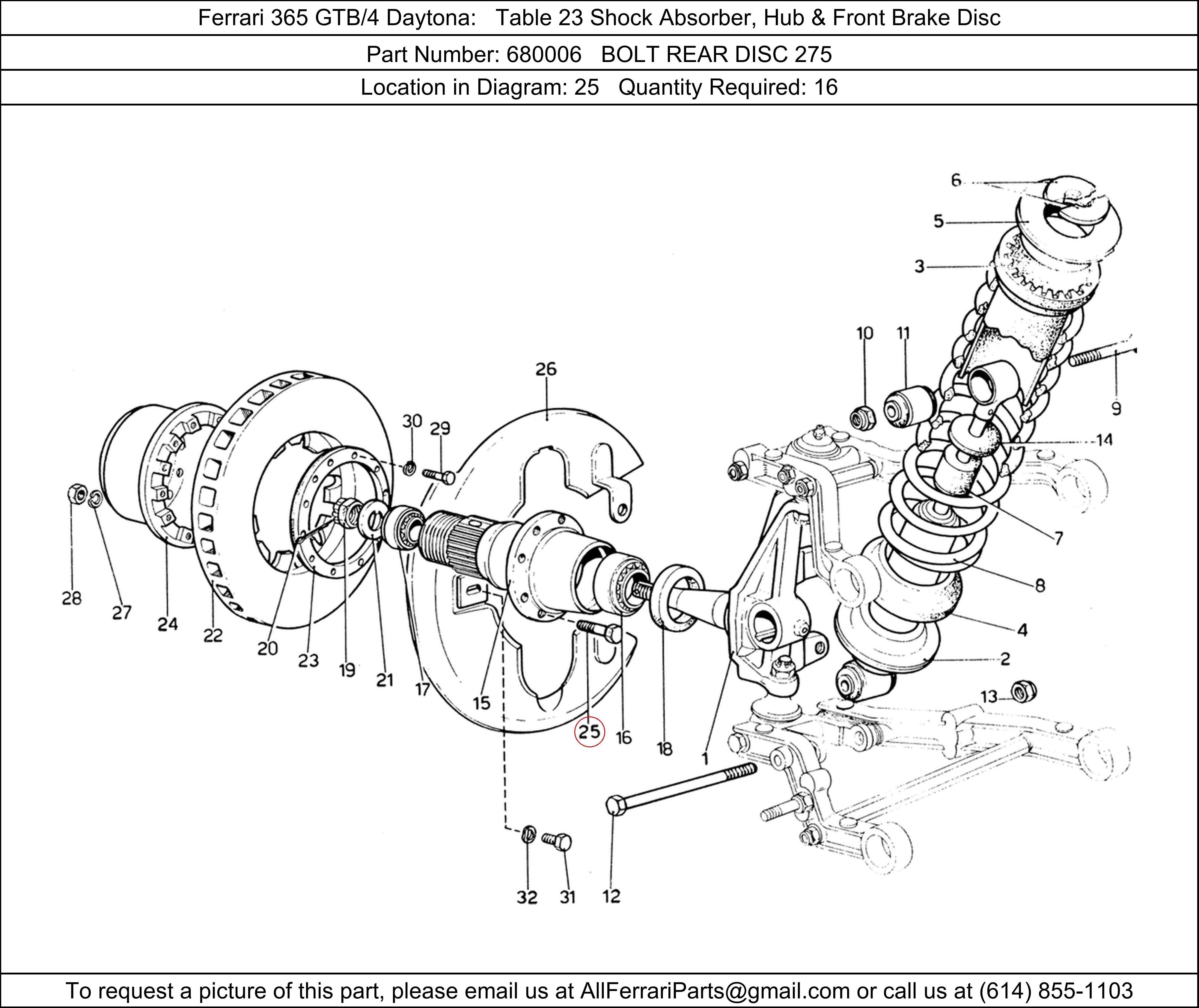 Ferrari Part 680006