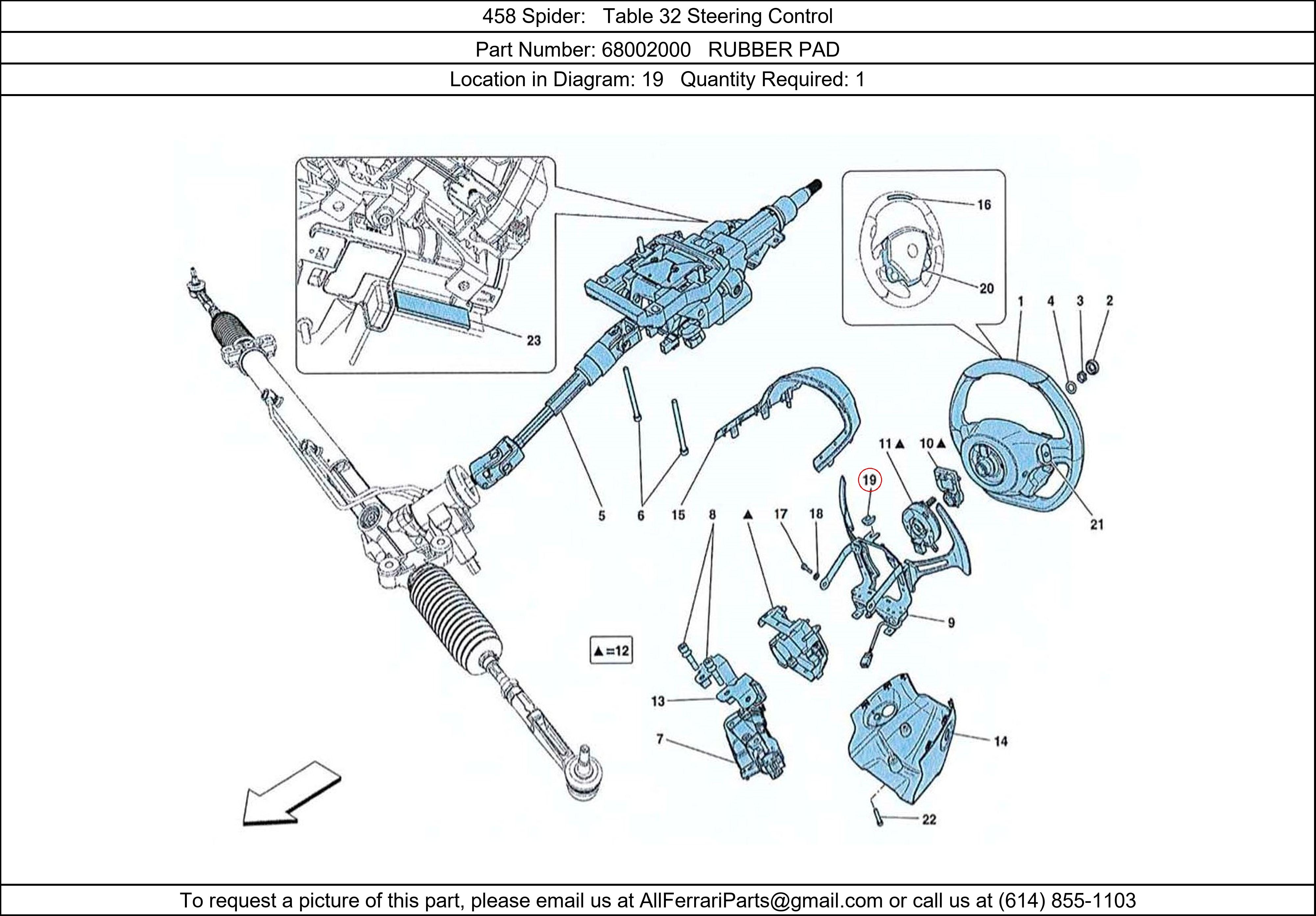 Ferrari Part 68002000