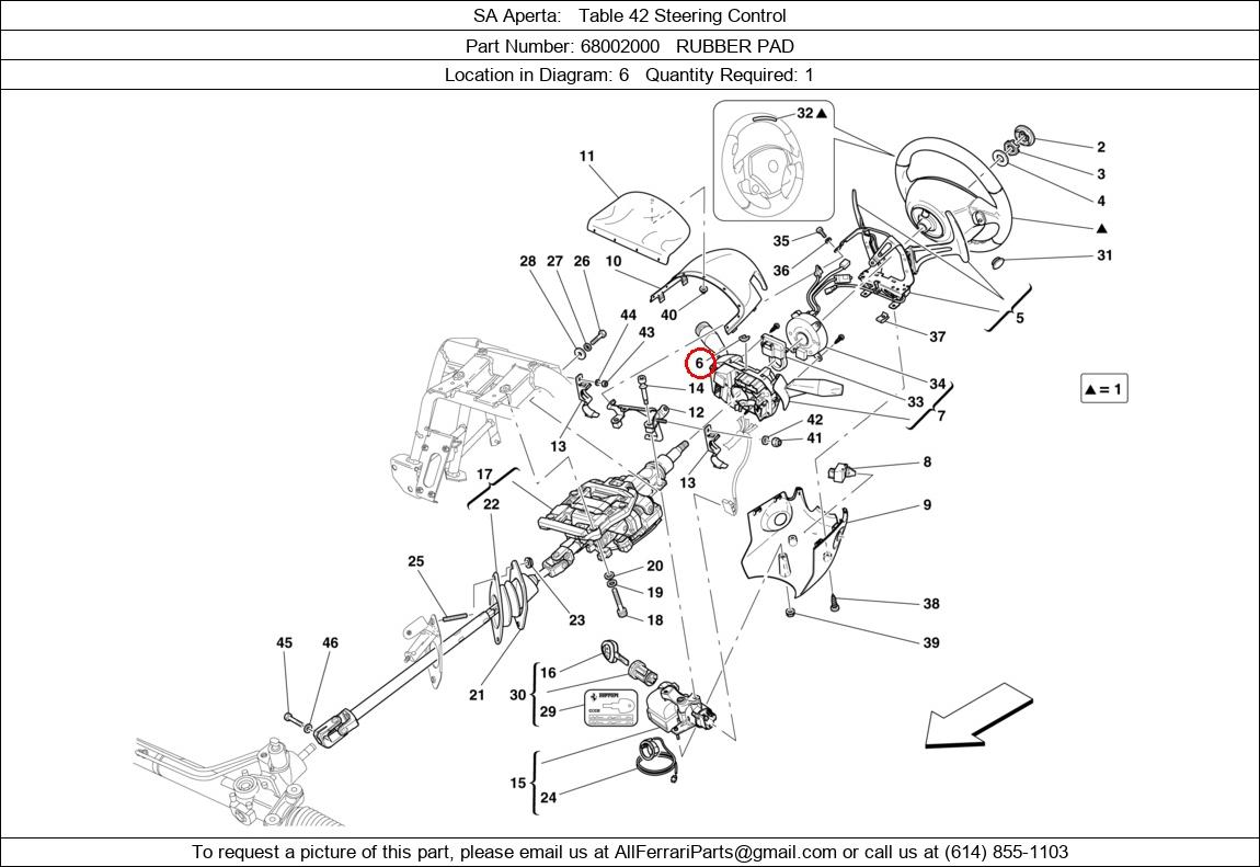 Ferrari Part 68002000