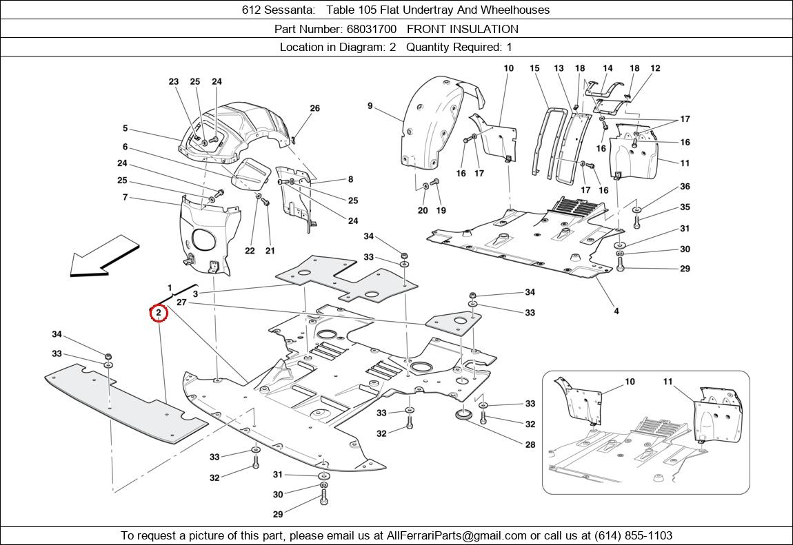 Ferrari Part 68031700