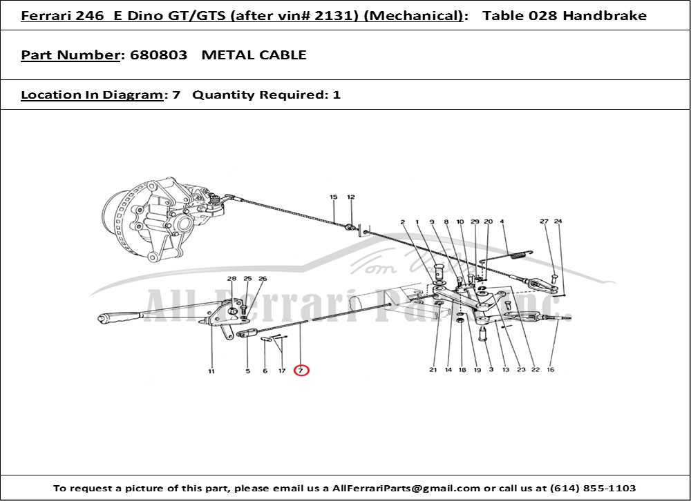 Ferrari Part 680803