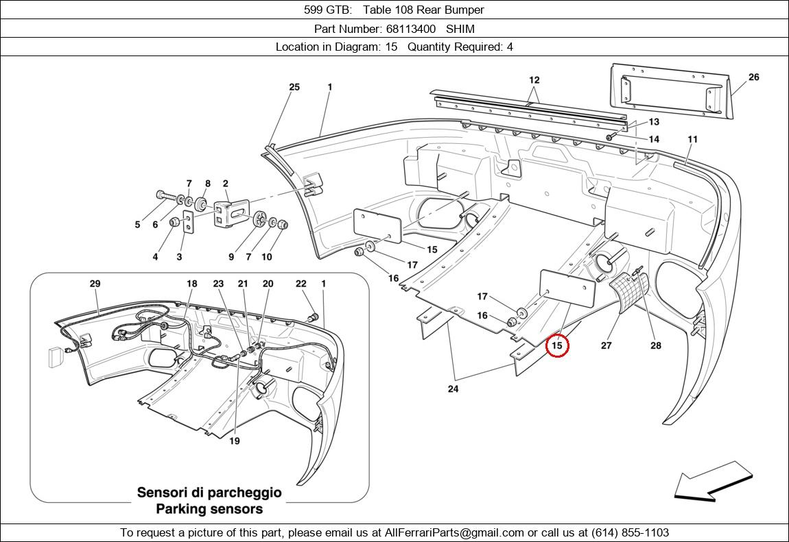 Ferrari Part 68113400