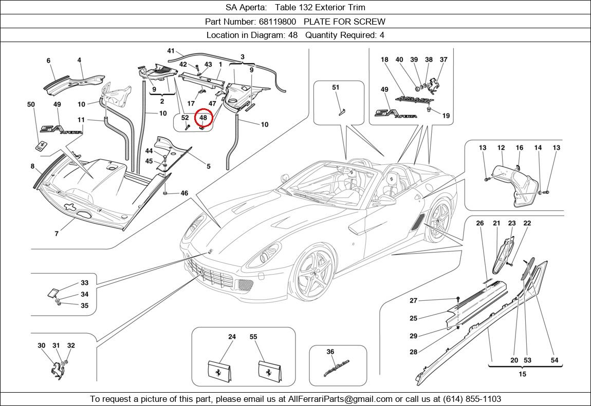 Ferrari Part 68119800