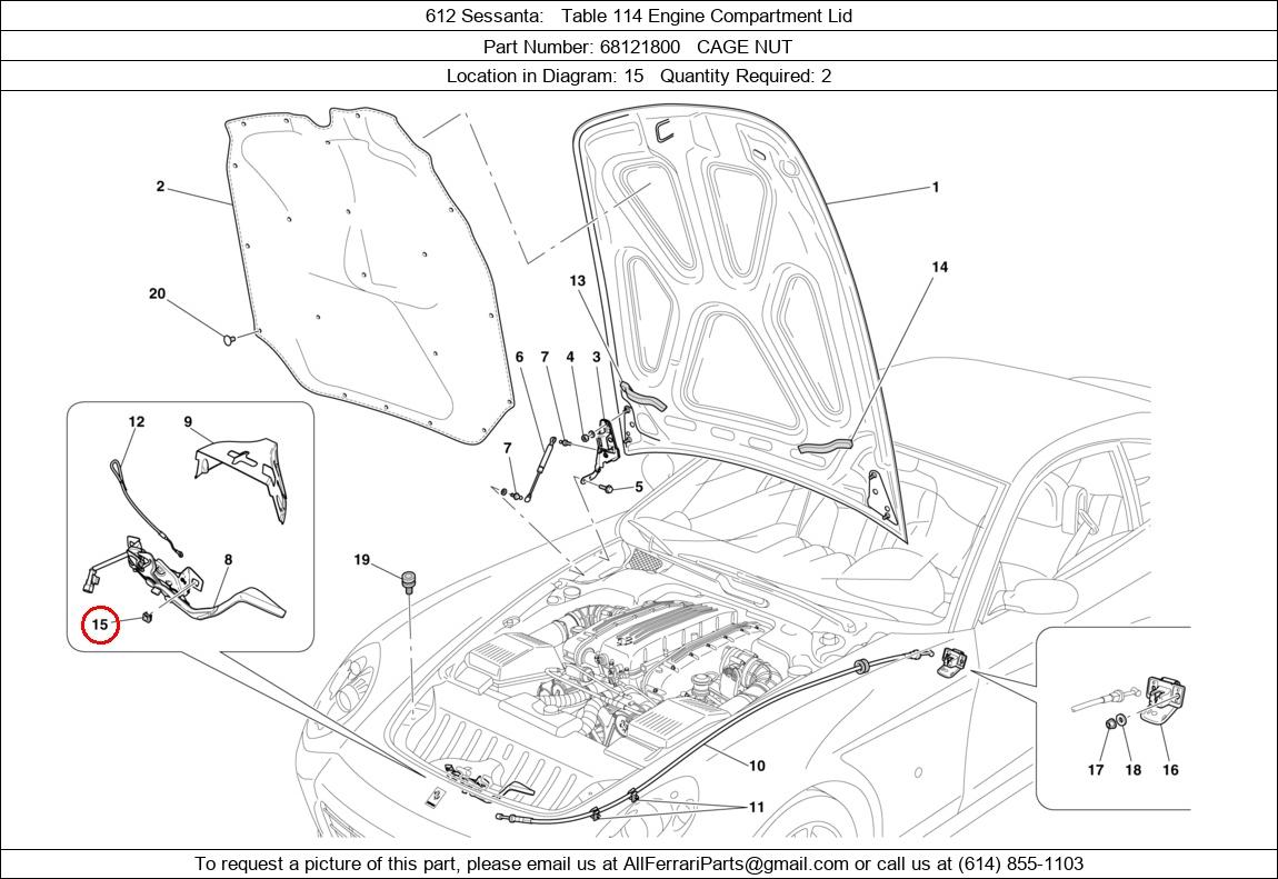 Ferrari Part 68121800