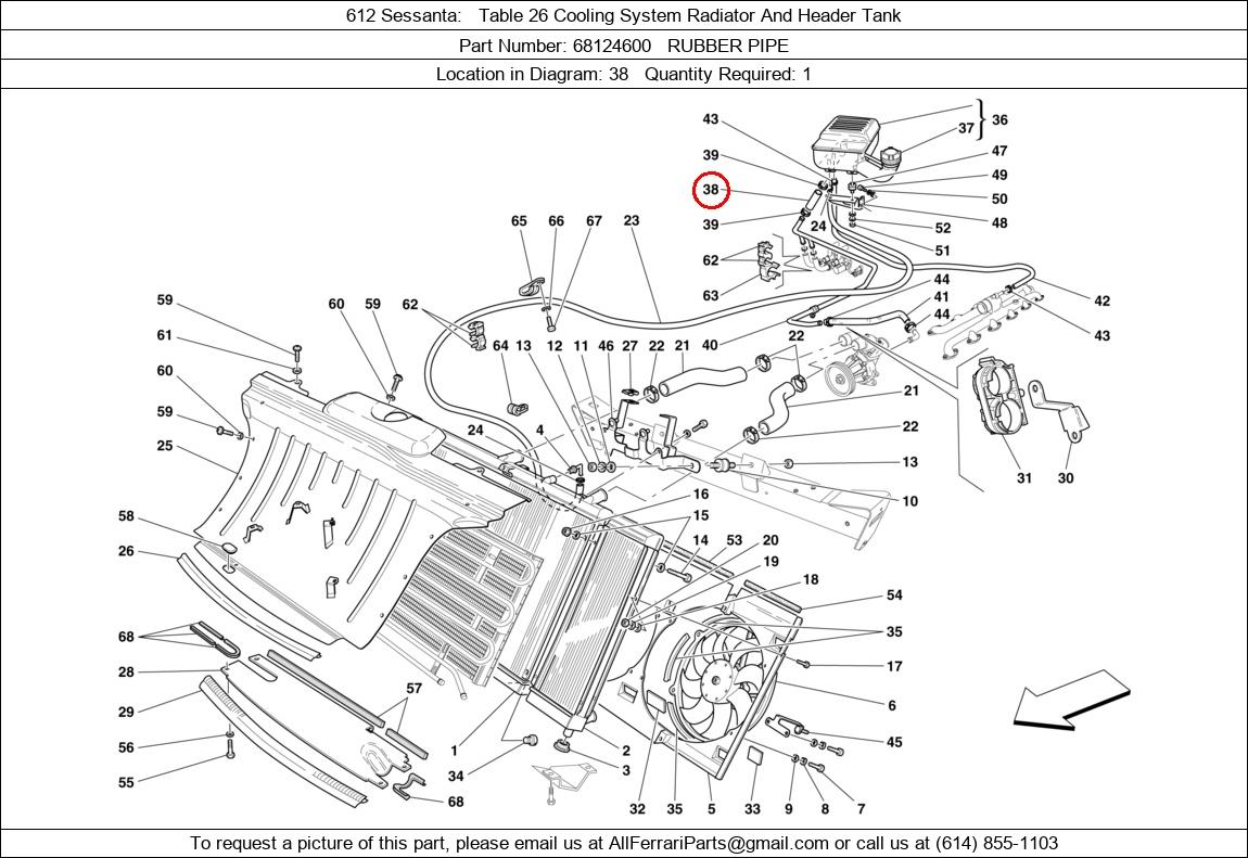 Ferrari Part 68124600