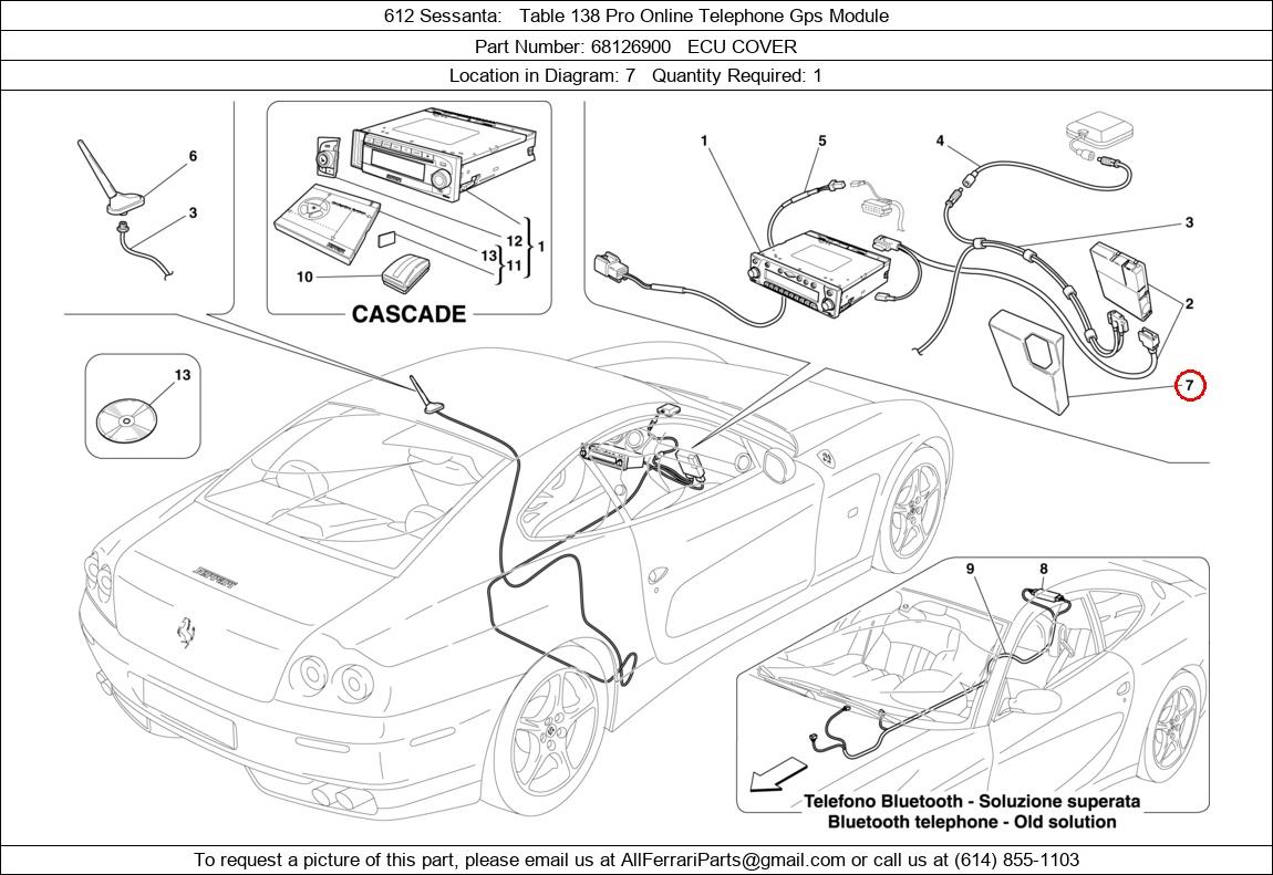 Ferrari Part 68126900