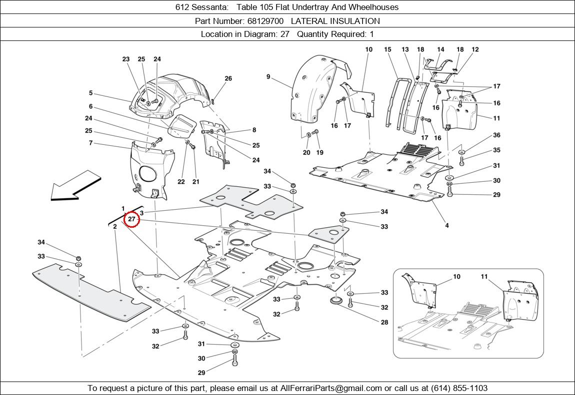 Ferrari Part 68129700