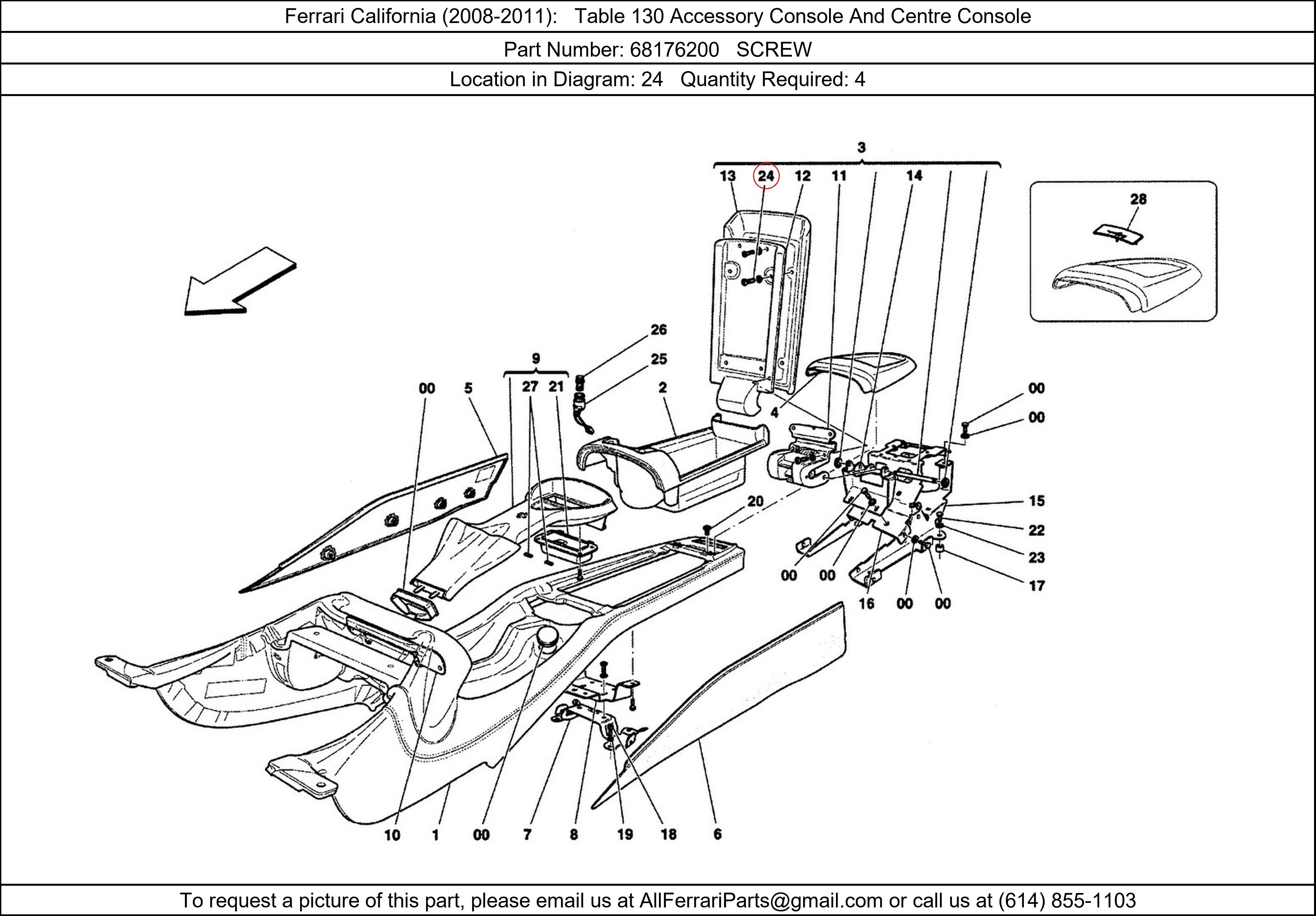 Ferrari Part 68176200