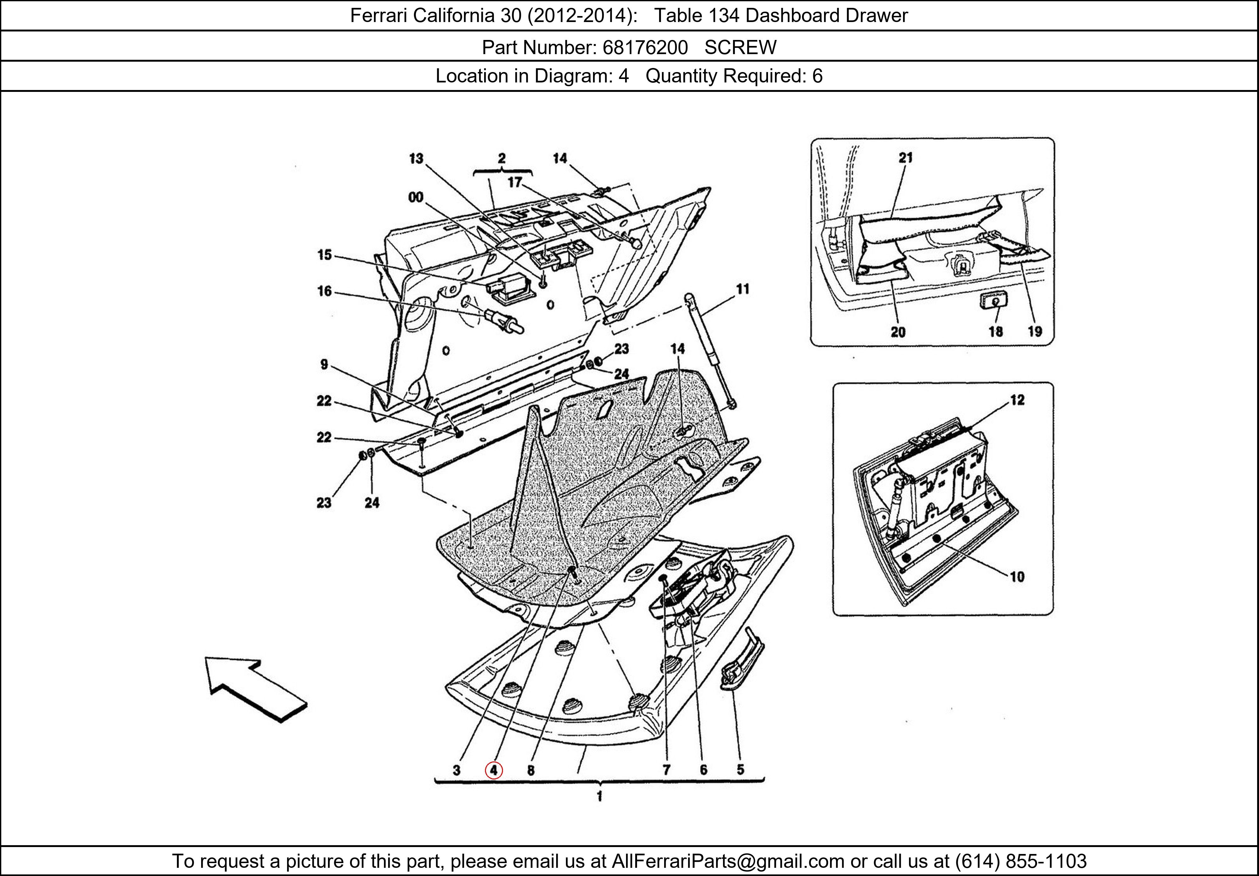 Ferrari Part 68176200