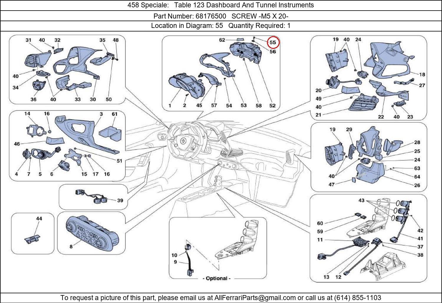 Ferrari Part 68176500