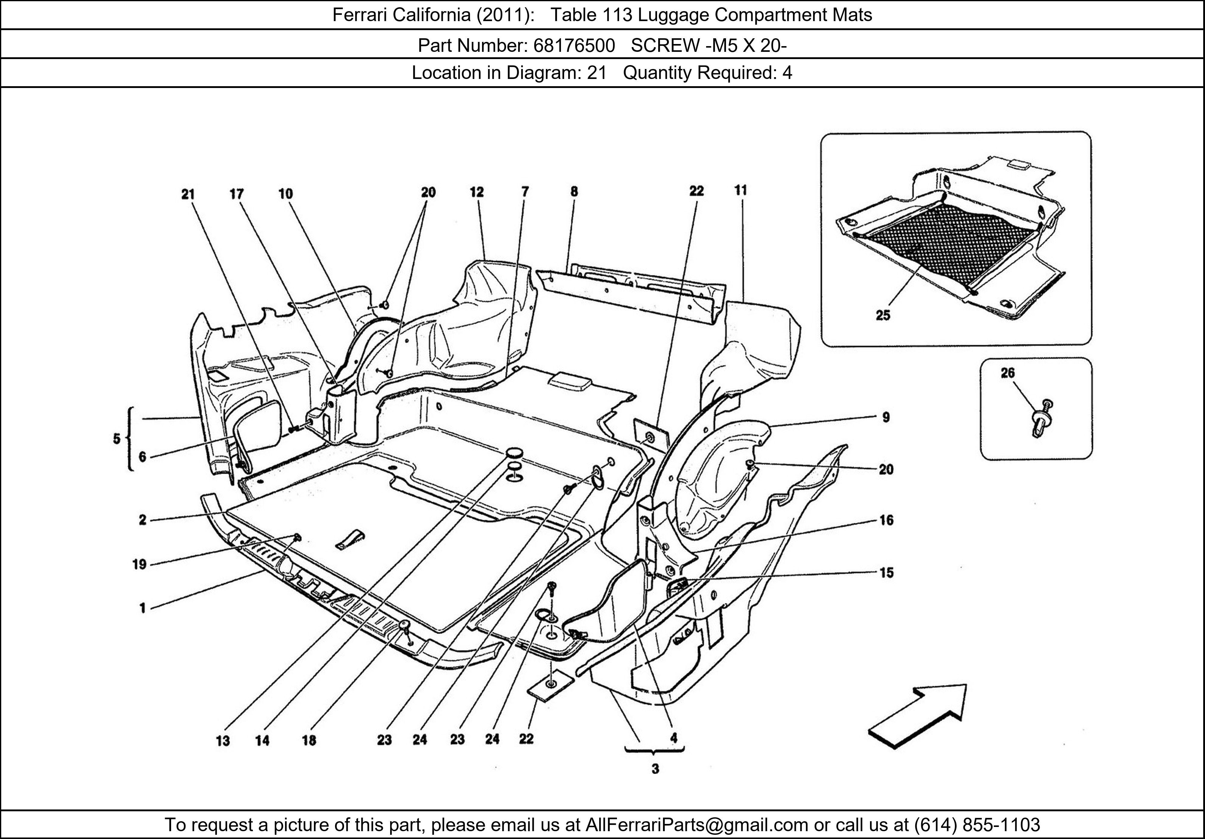 Ferrari Part 68176500