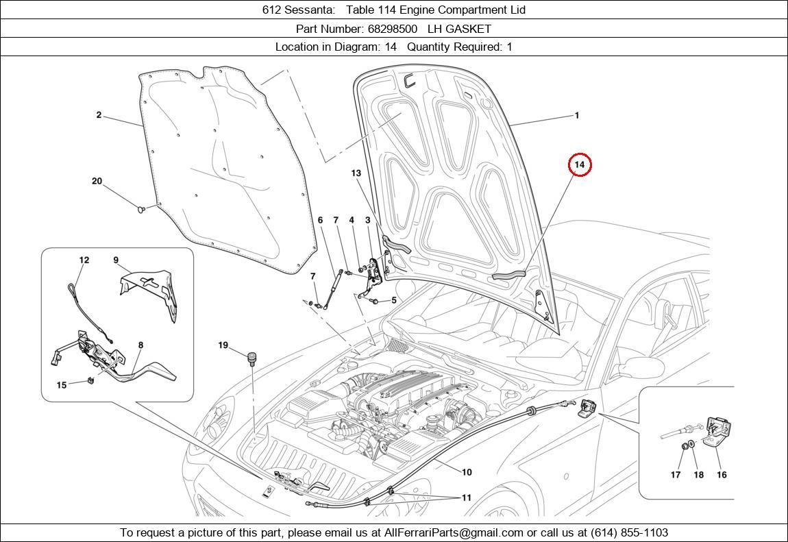Ferrari Part 68298500