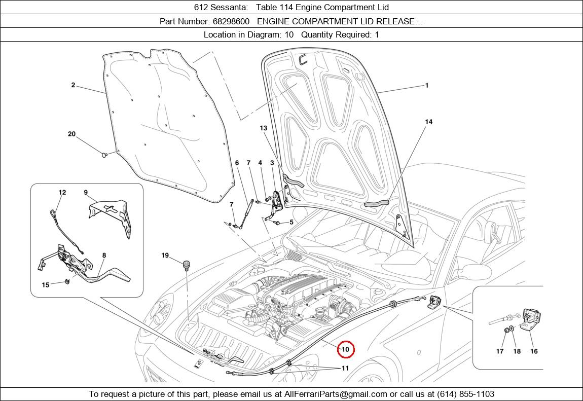 Ferrari Part 68298600