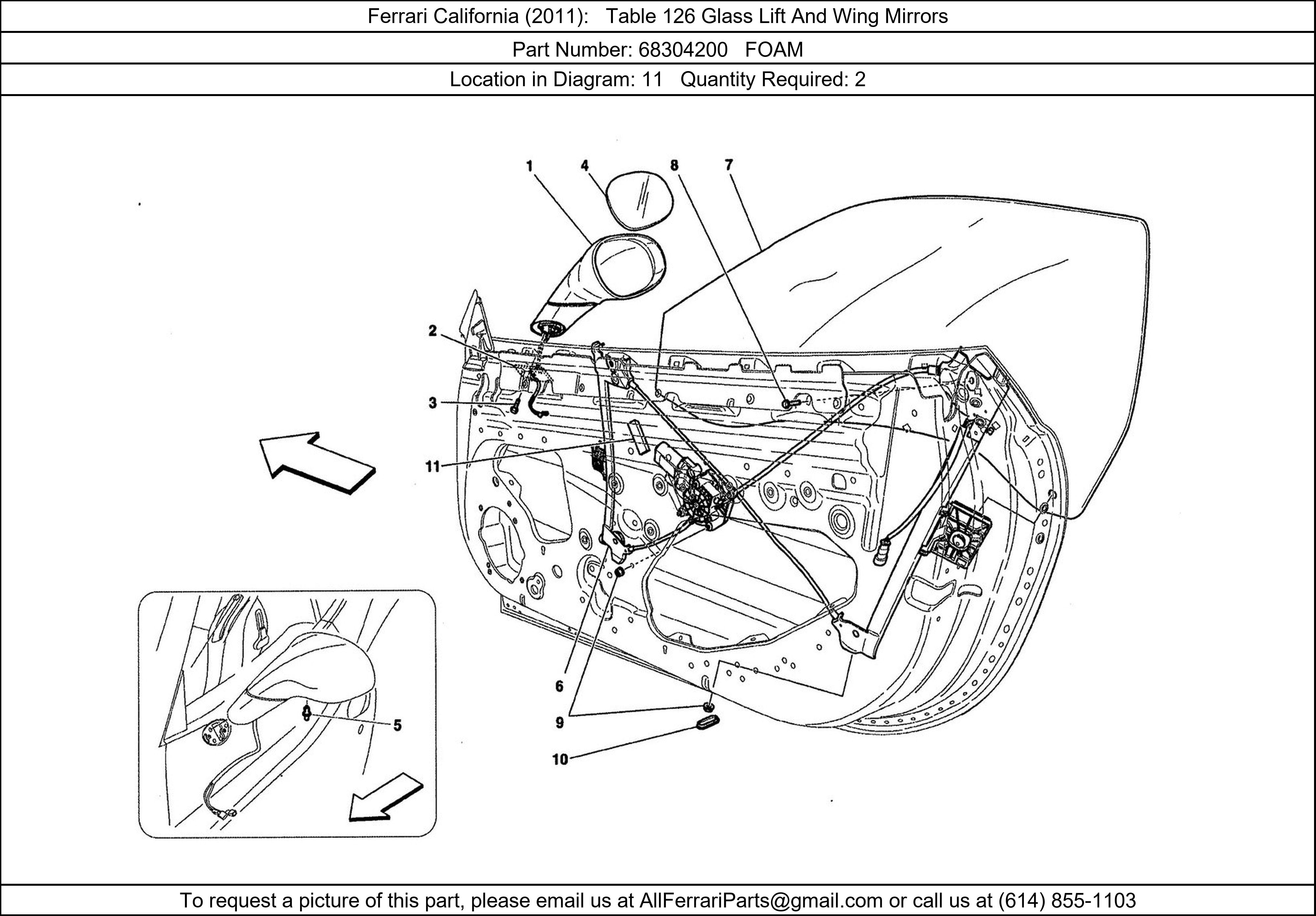 Ferrari Part 68304200