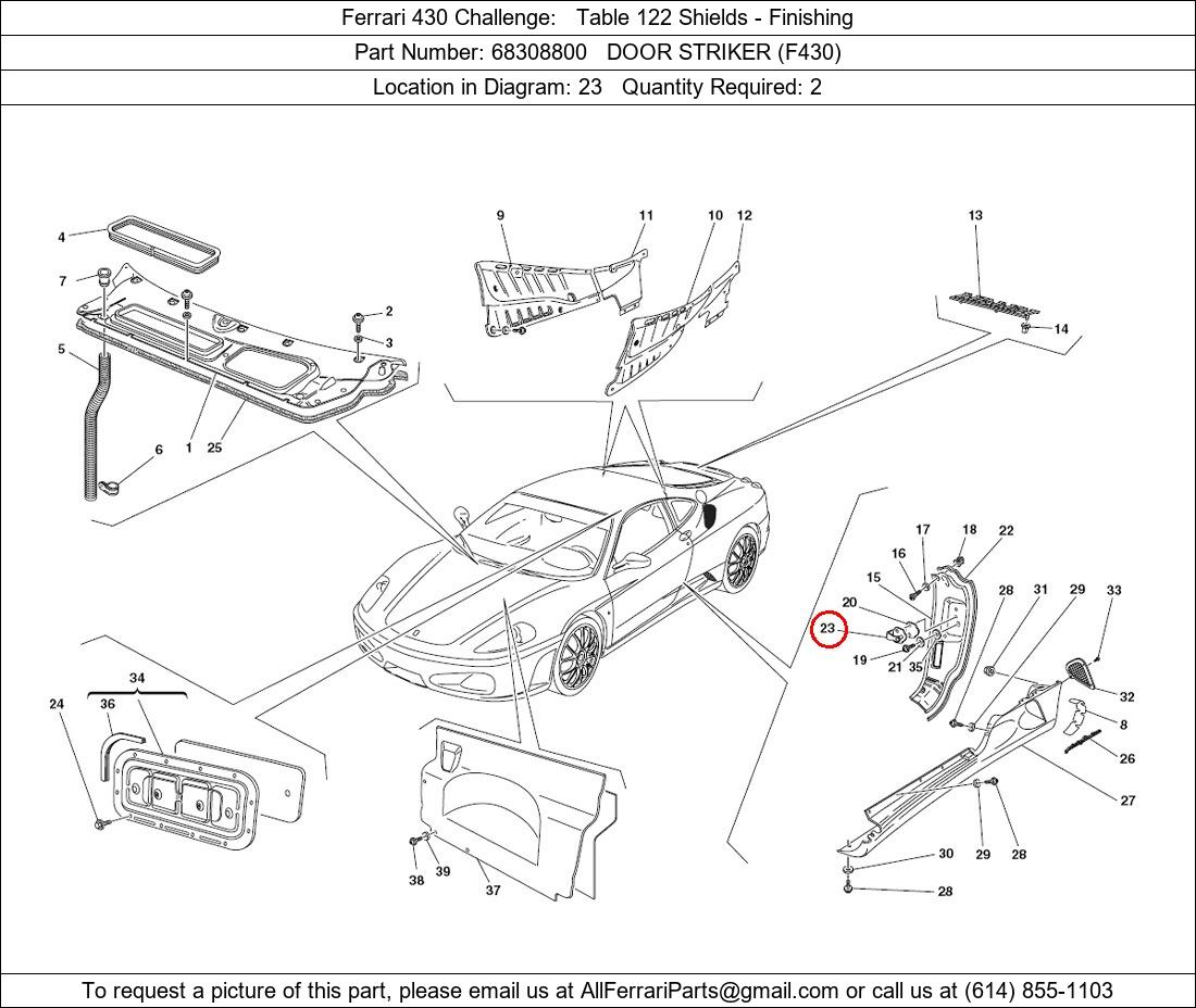 Ferrari Part 68308800