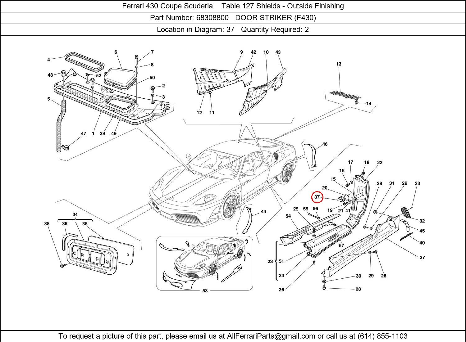 Ferrari Part 68308800