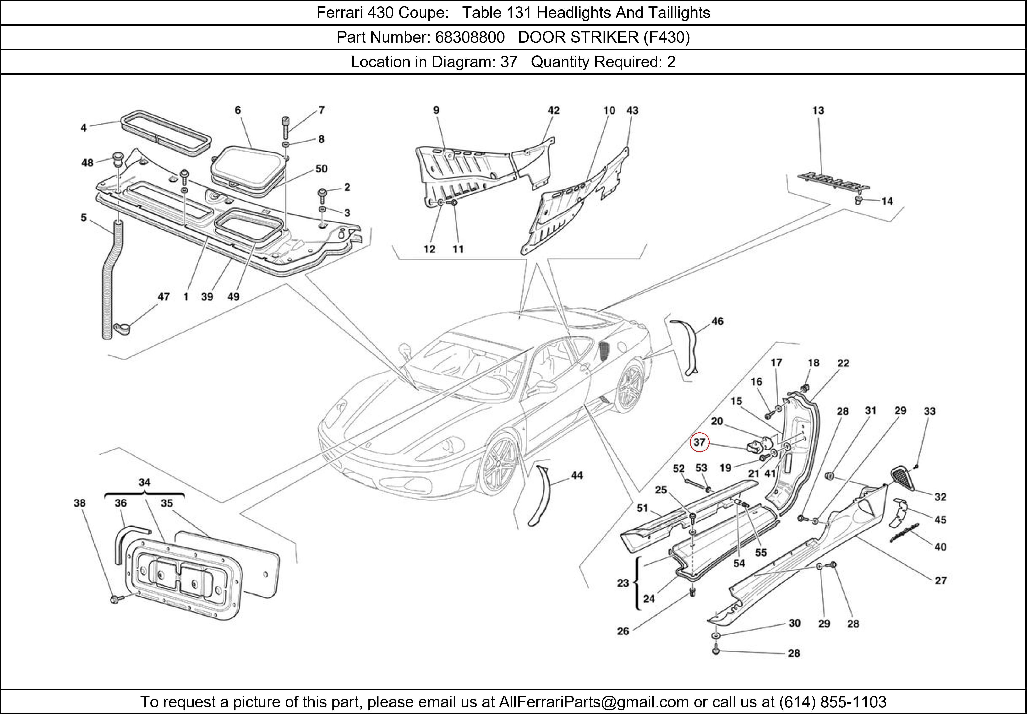 Ferrari Part 68308800