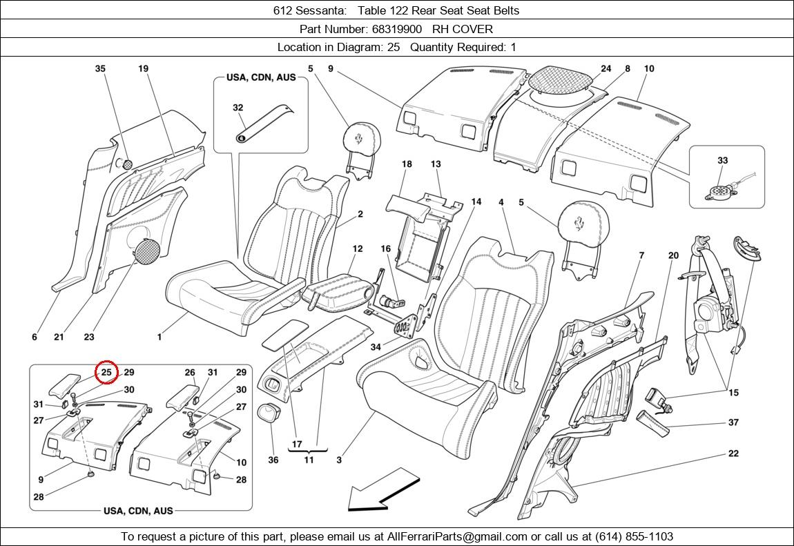 Ferrari Part 68319900