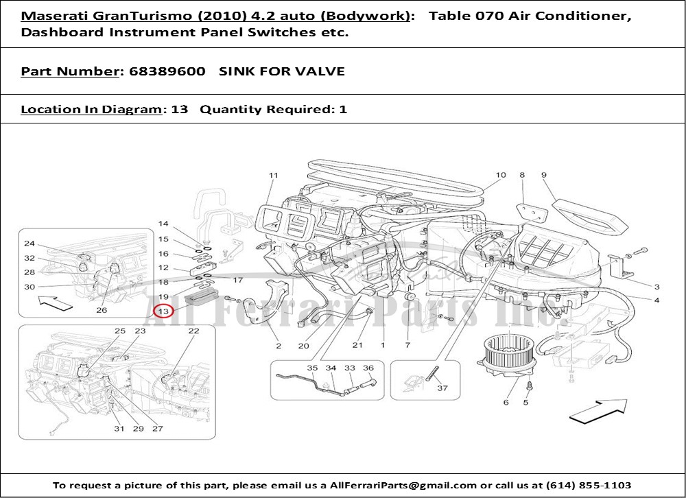 Ferrari Part 68389600