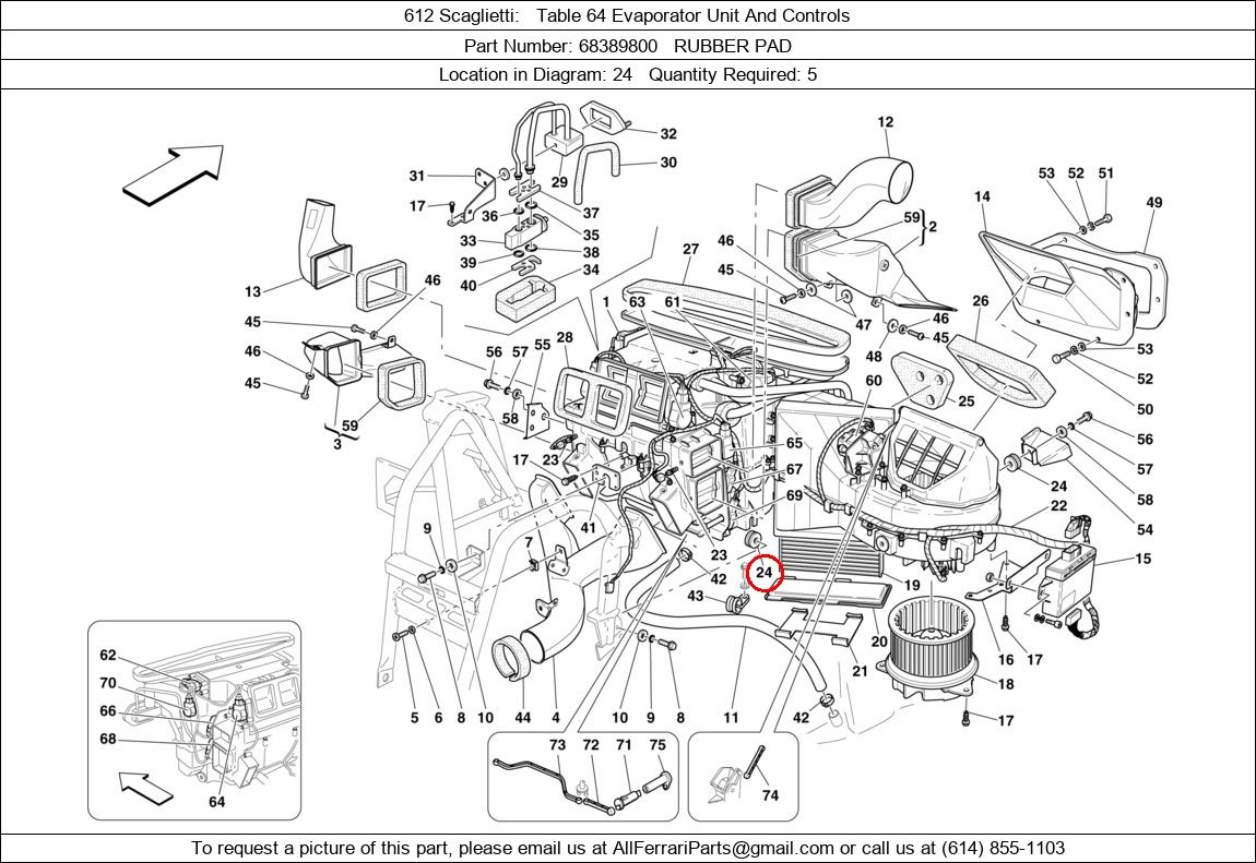 Ferrari Part 68389800