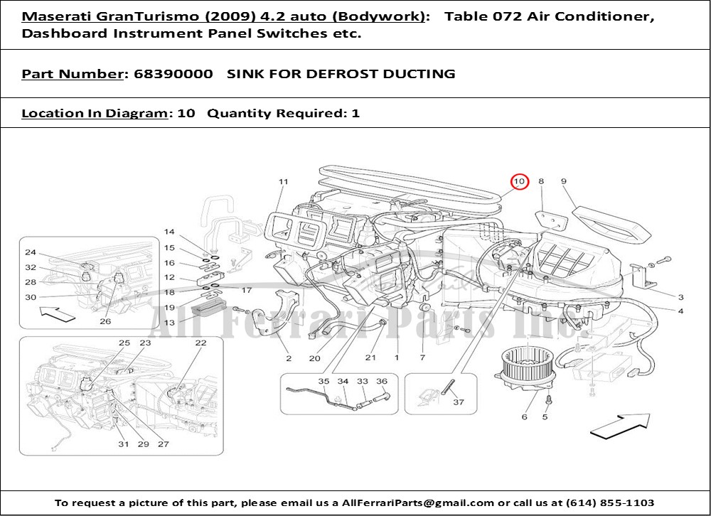 Ferrari Part 68390000