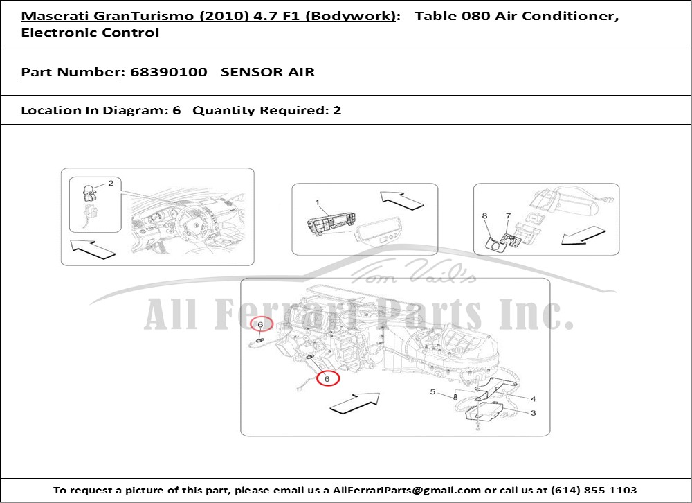 Ferrari Part 68390100