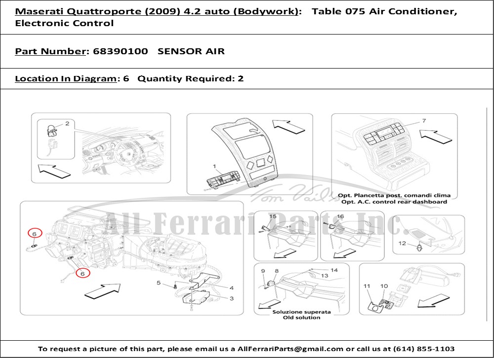 Ferrari Part 68390100