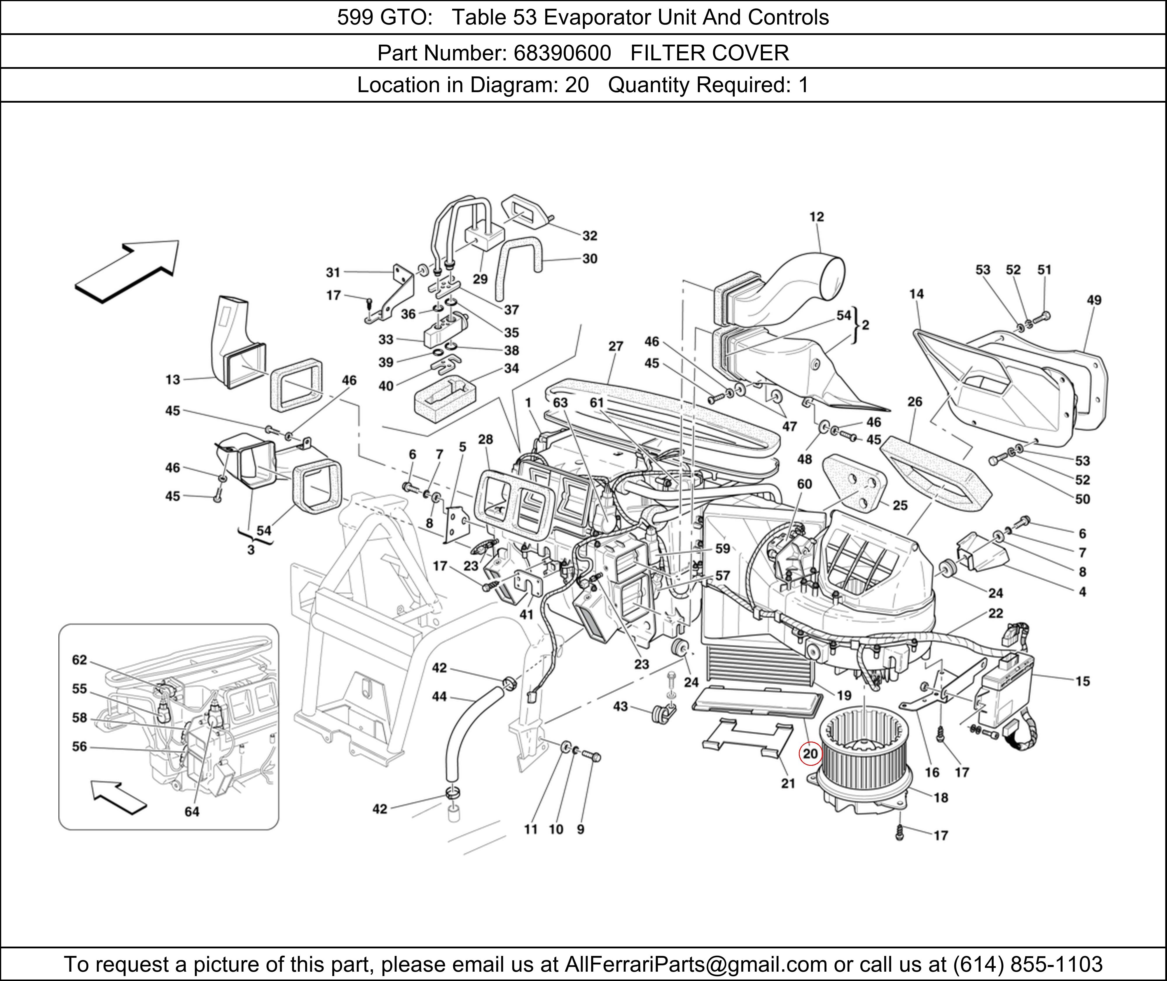 Ferrari Part 68390600