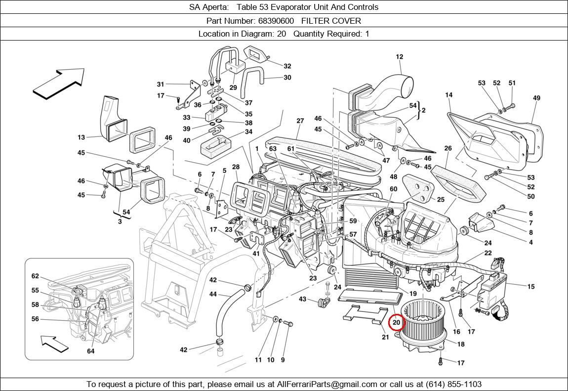 Ferrari Part 68390600