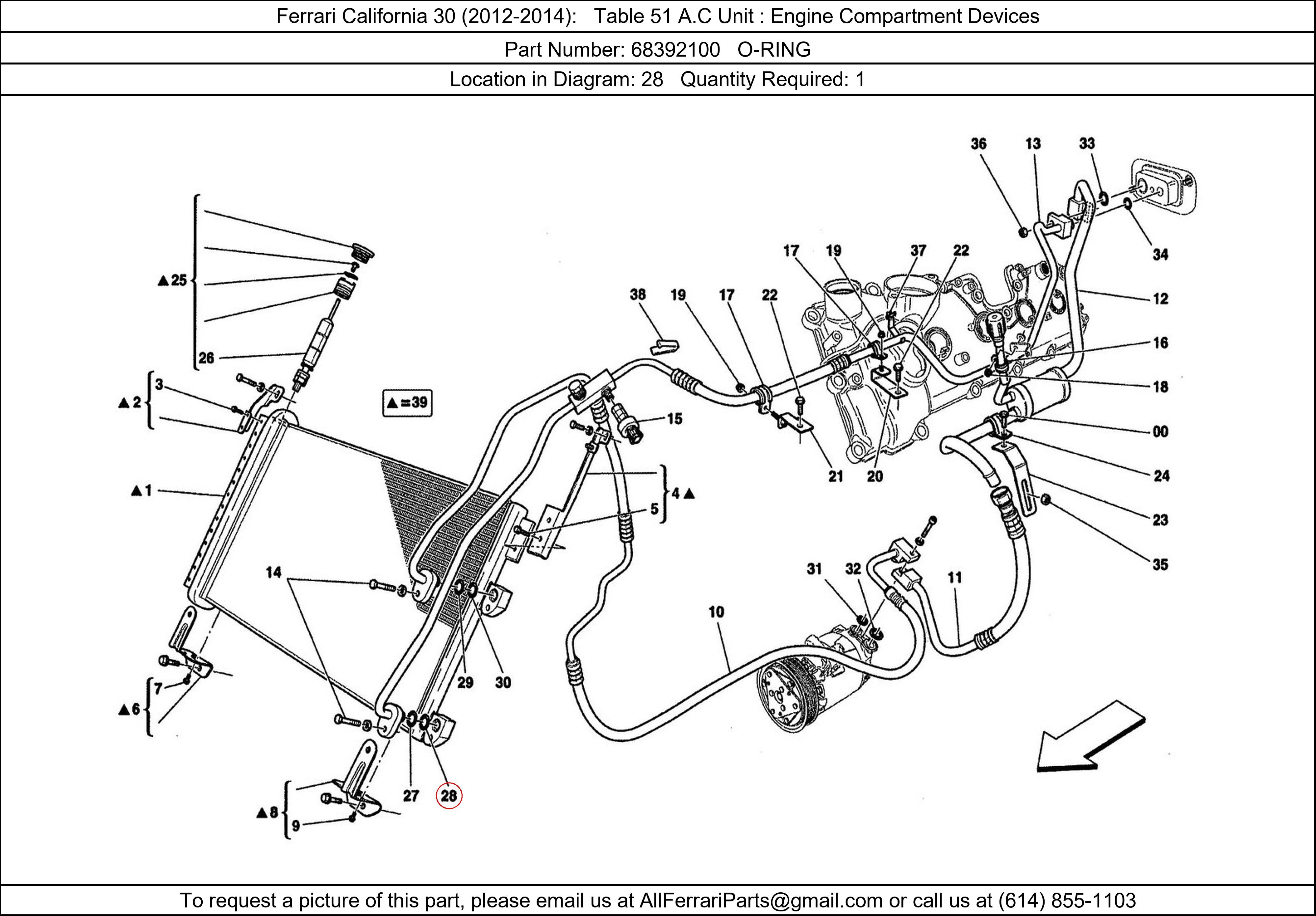 Ferrari Part 68392100