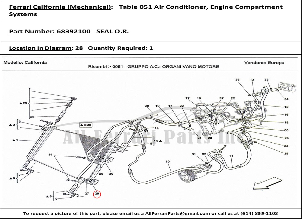 Ferrari Part 68392100