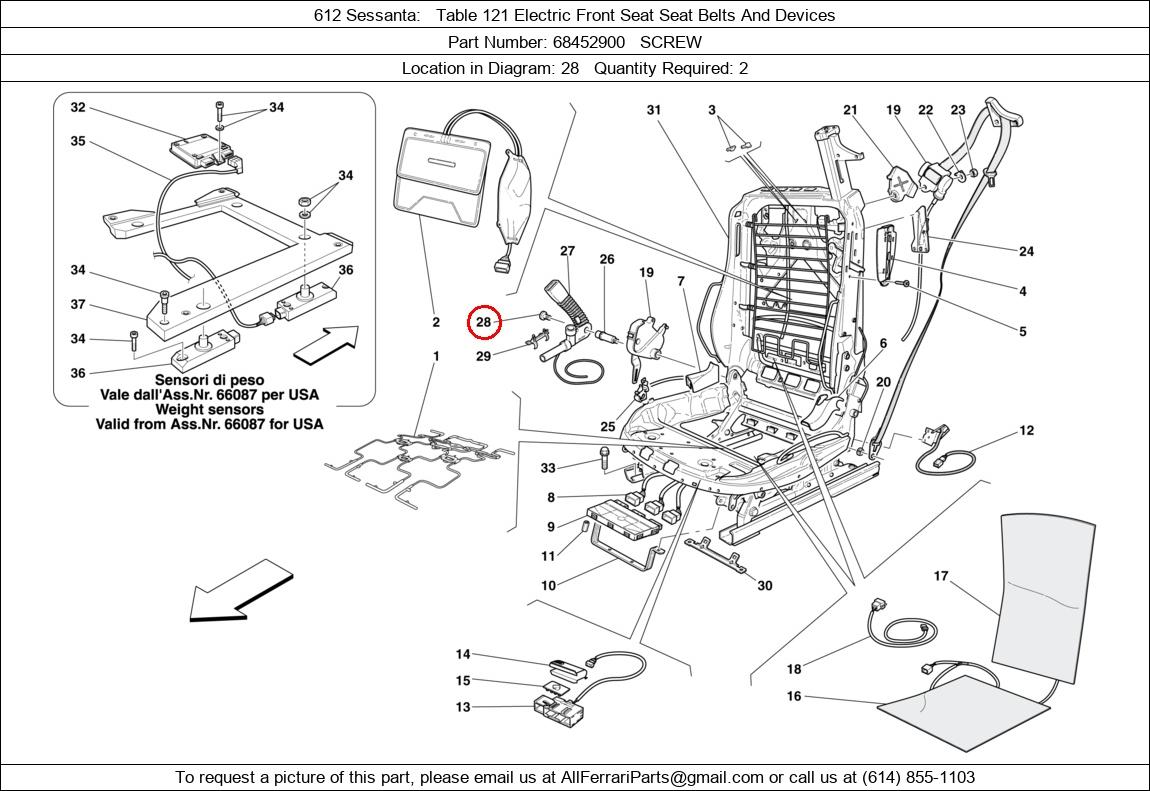 Ferrari Part 68452900