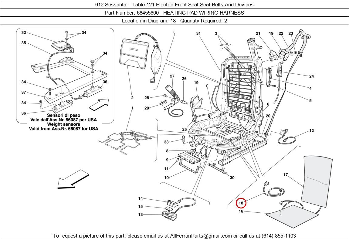 Ferrari Part 68455600
