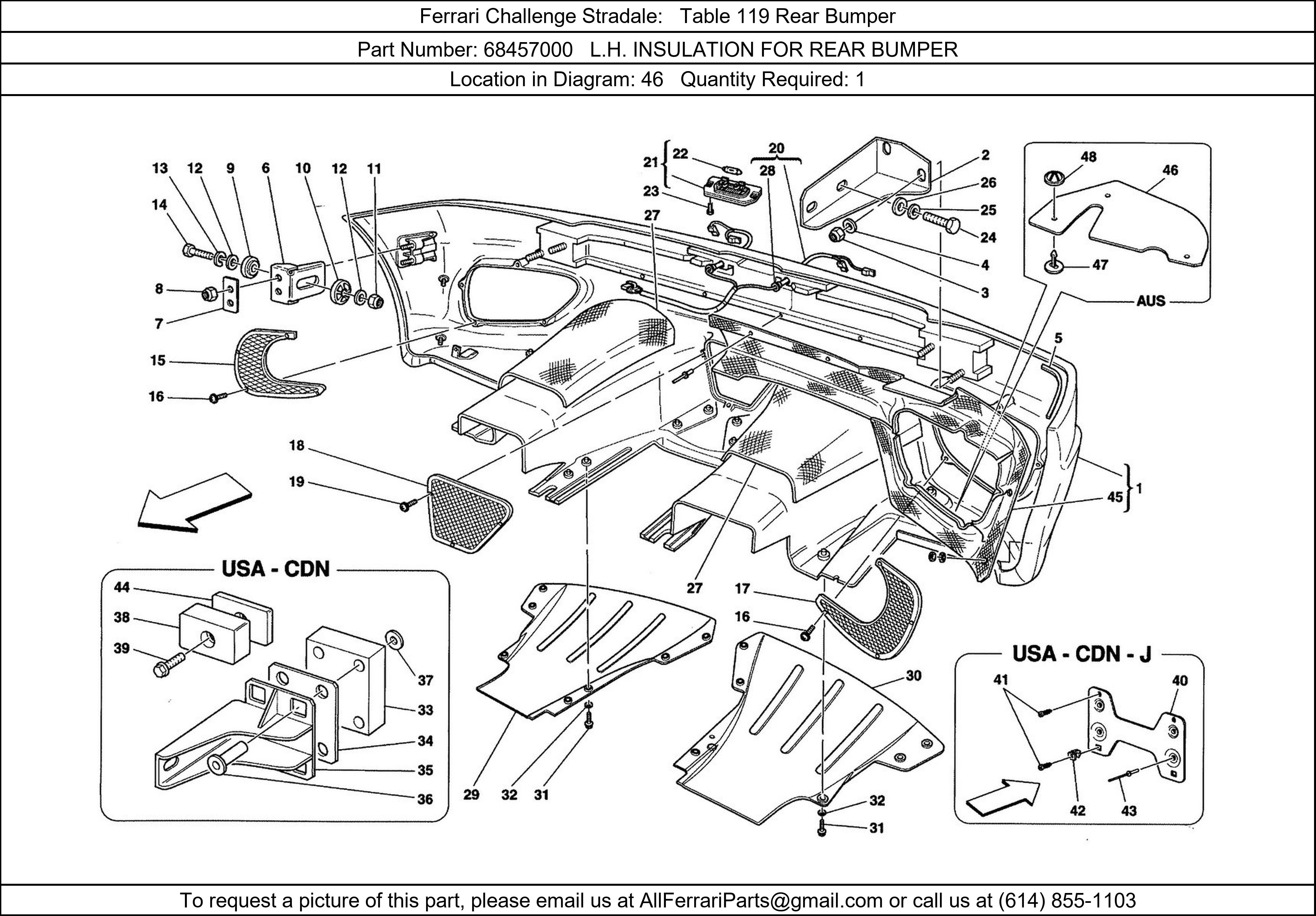 Ferrari Part 68457000