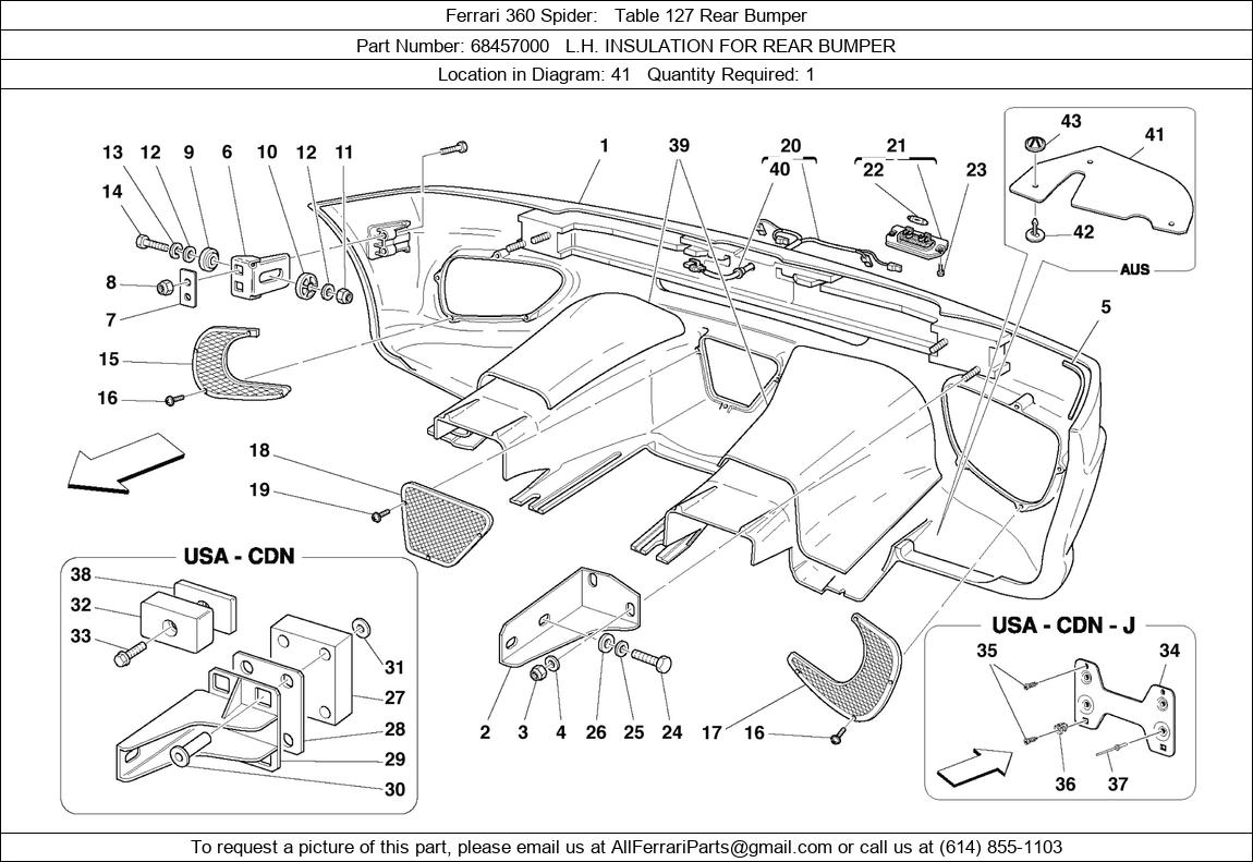 Ferrari Part 68457000