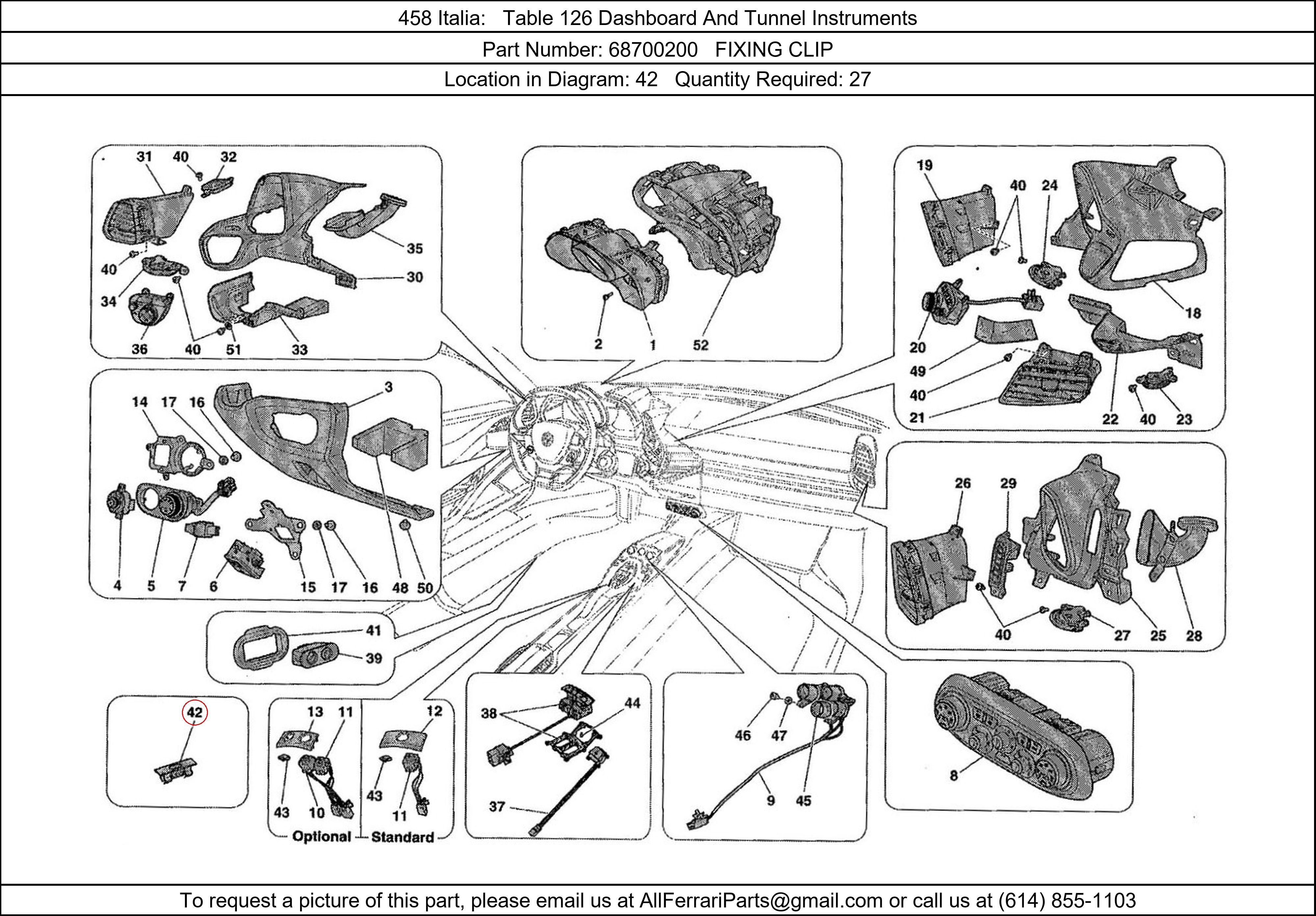 Ferrari Part 68700200