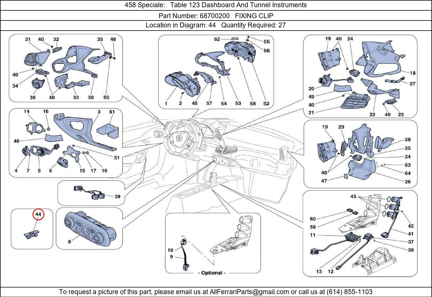 Ferrari Part 68700200