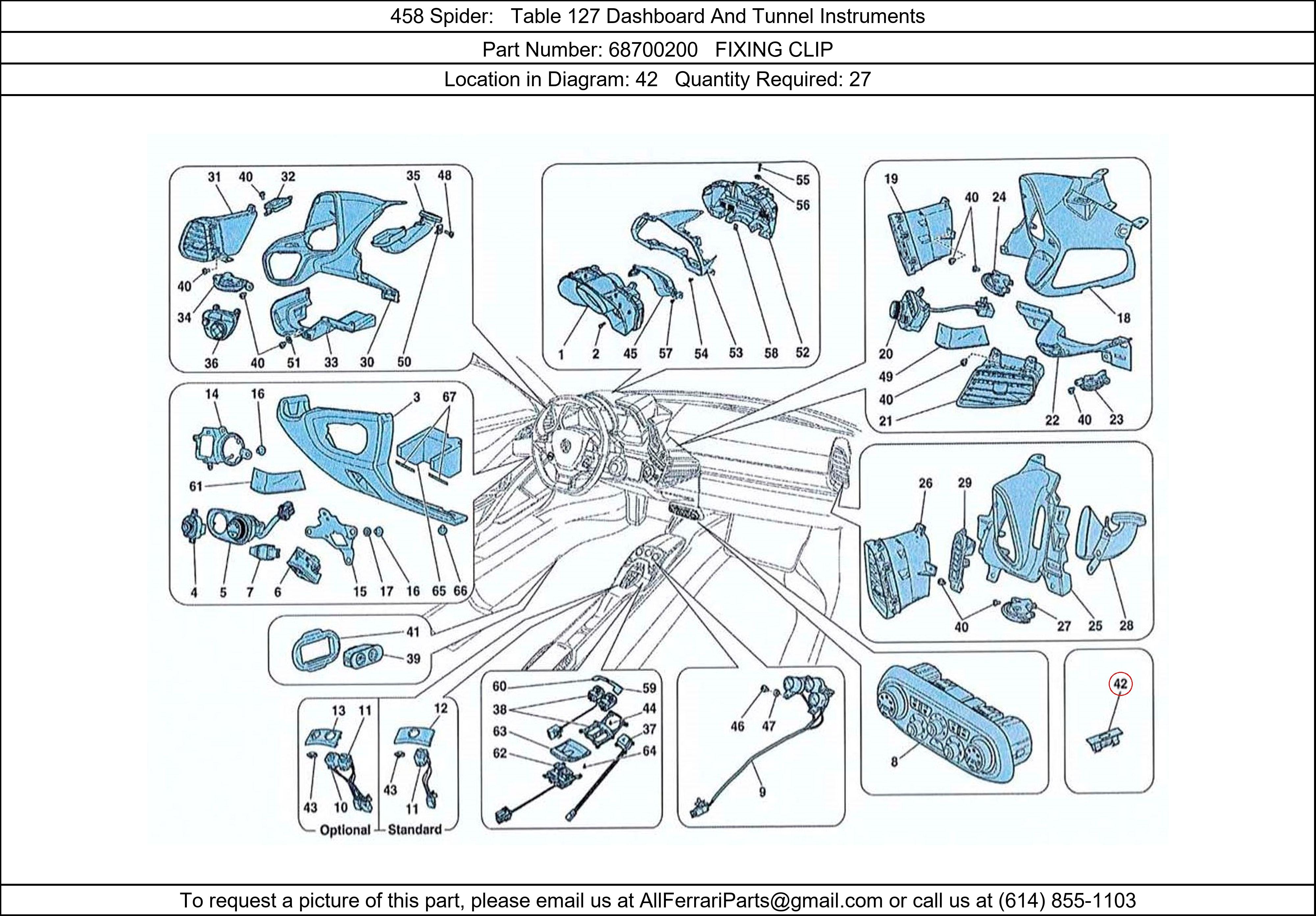 Ferrari Part 68700200