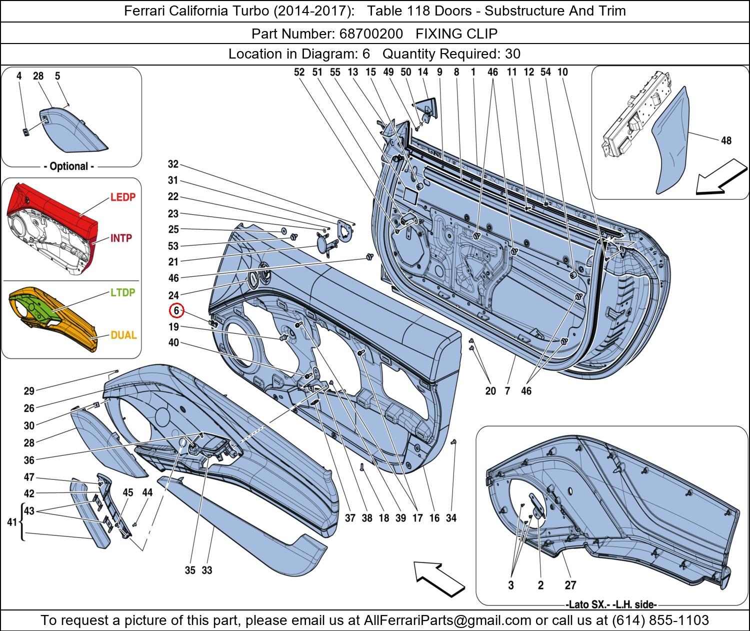 Ferrari Part 68700200