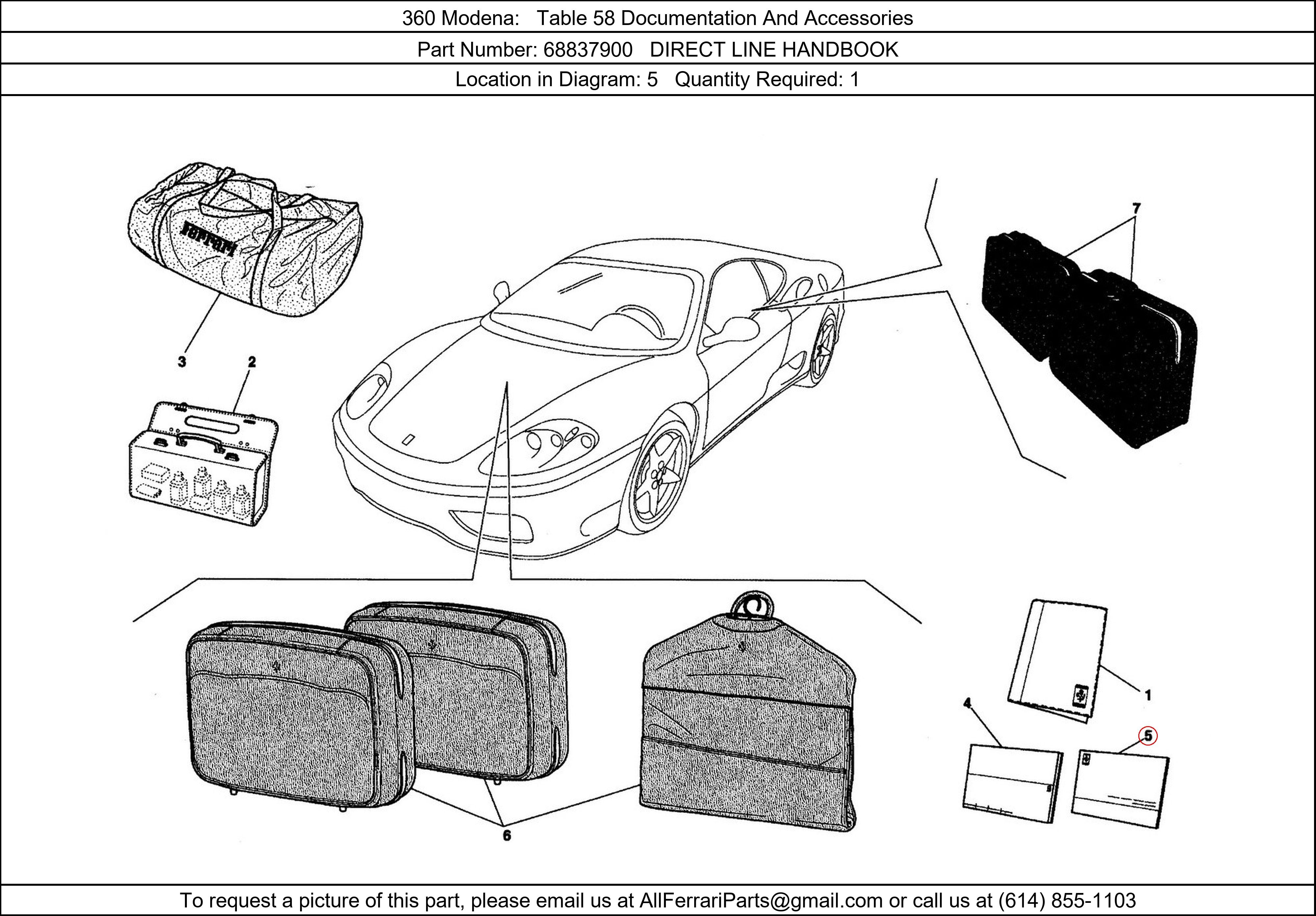 Ferrari Part 68837900