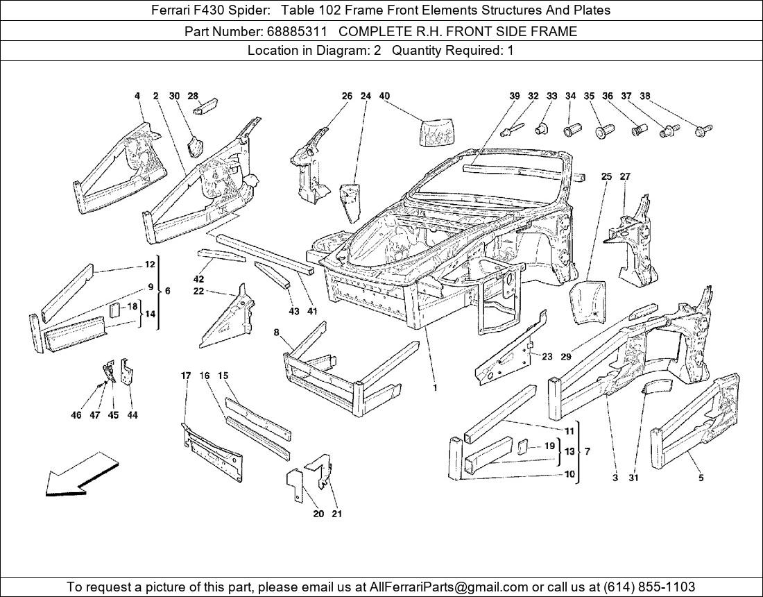 Ferrari Part 68885311