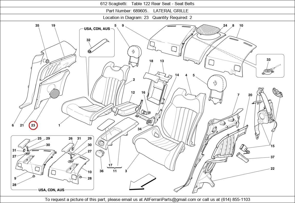 Ferrari Part 689605..