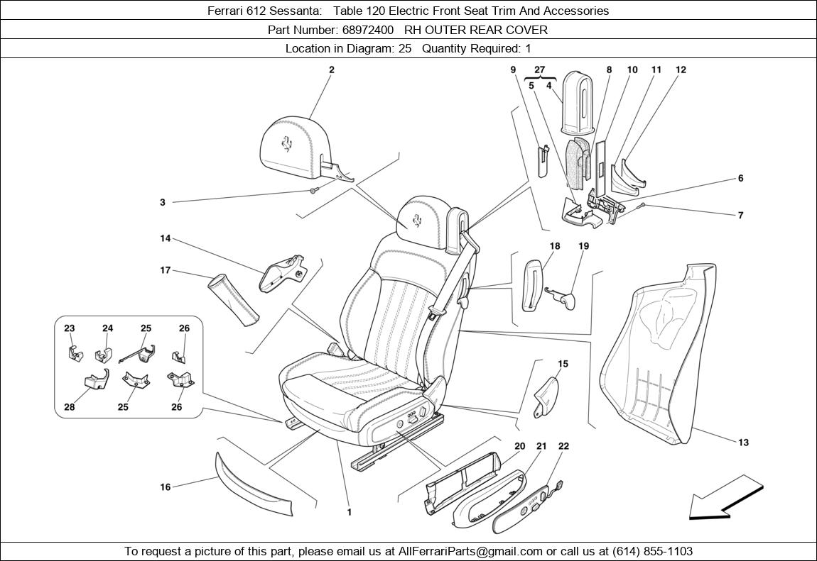 Ferrari Part 68972400