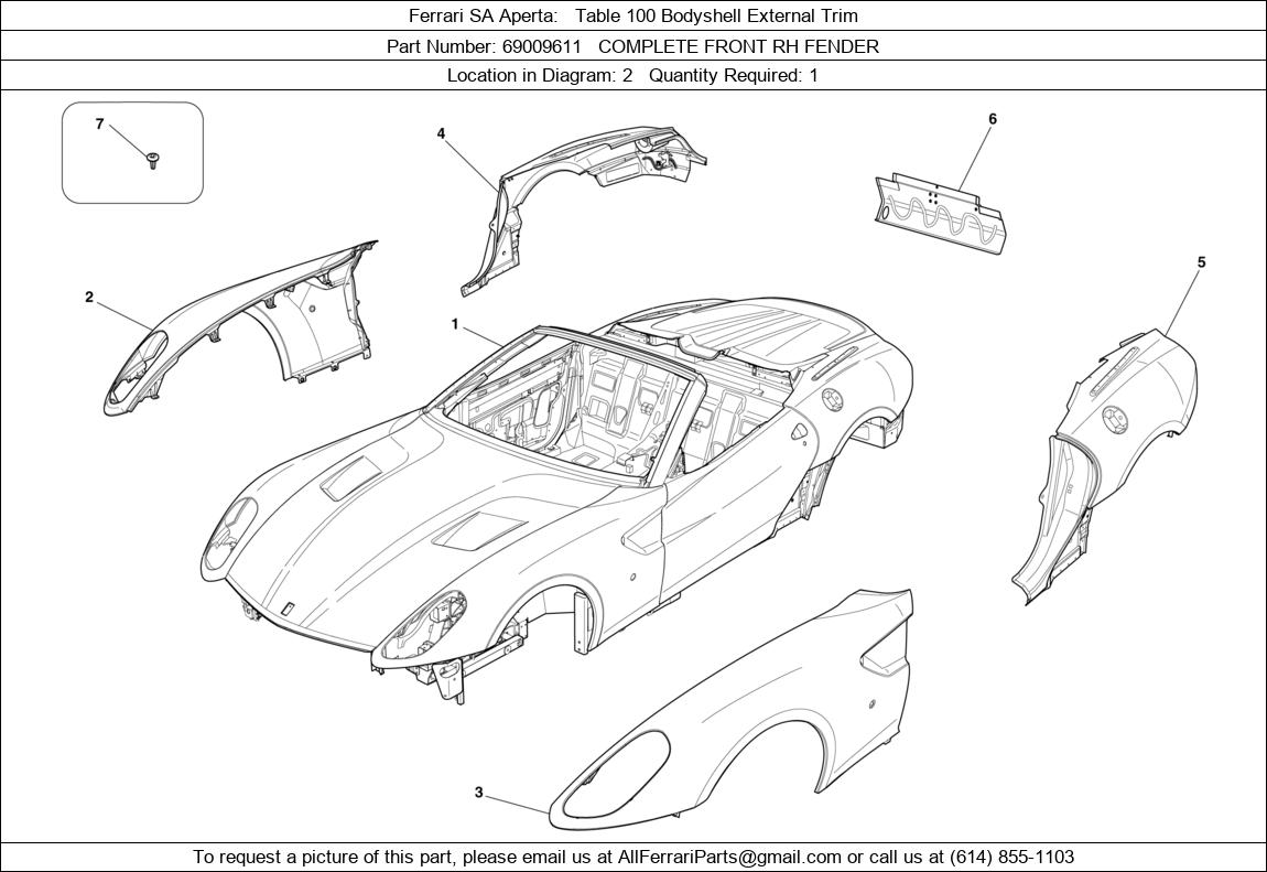 Ferrari Part 69009611